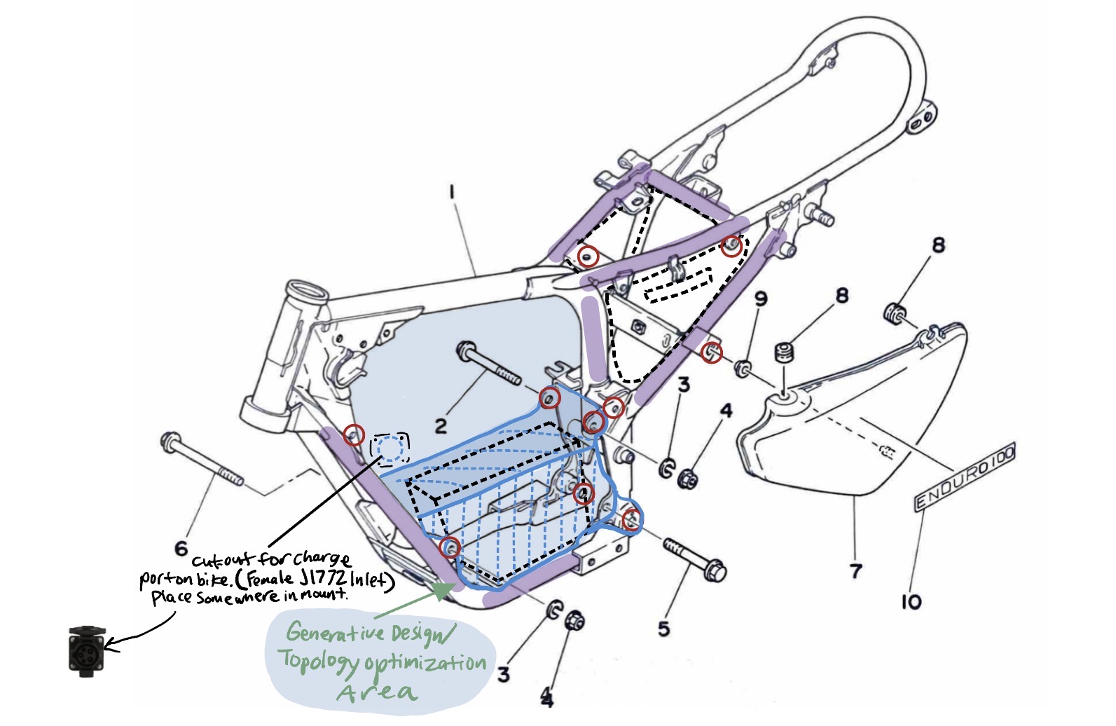 Exploded parts diagram