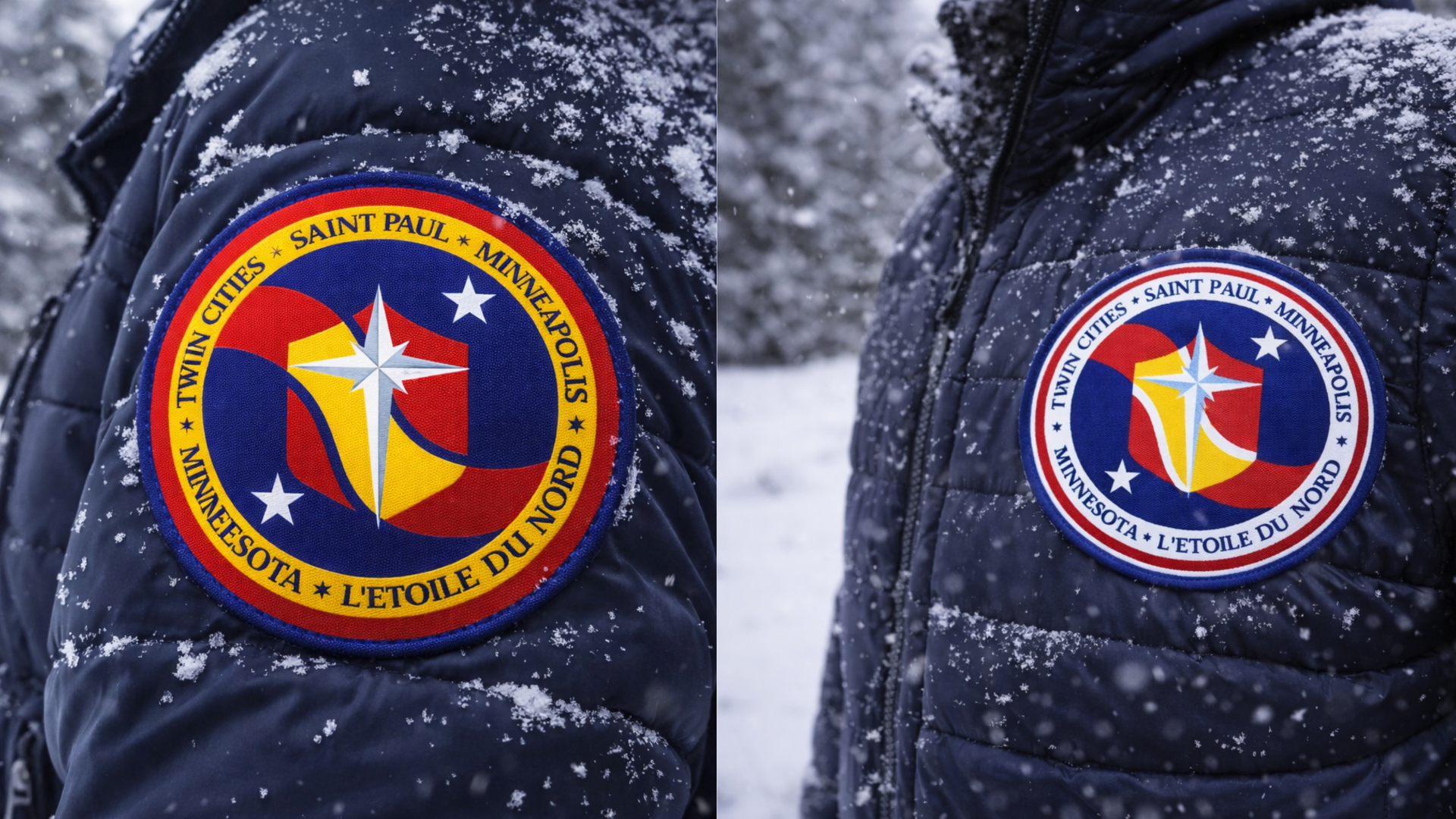 Patch on Jacket mockup